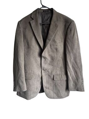 Moores Pronto Uomo Corduroy Style Blazer Beige Taupe 2-Button Men’s 42R